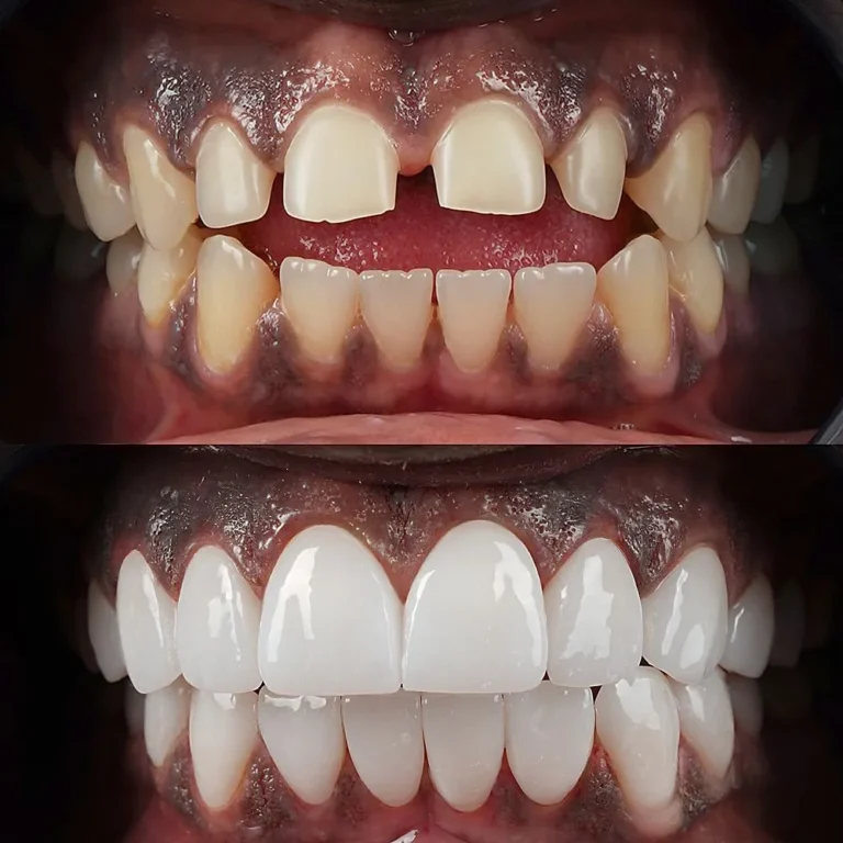 Smile makeover result at Hollywood Perfect Smile in Hollywood, FL